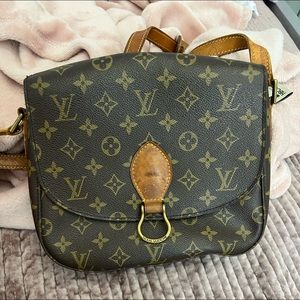 Vintage limited addition Louis Vuitton cross body bag .